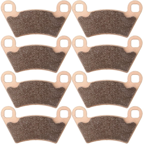 ECCPP FA354 Brake Pads Front and Rear Sintered Replacement Brake Pads Kits Fit for 2004-2014 for Polaris Ranger