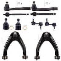 10 Piece Front End Kit Complete 10-Piece Suspension Kit For 2002-2006 Honda CR-V – Control Arms, Tie Rods, Sway Bars & More 2008 Honda Crv Sway Bar Link - Foto 8