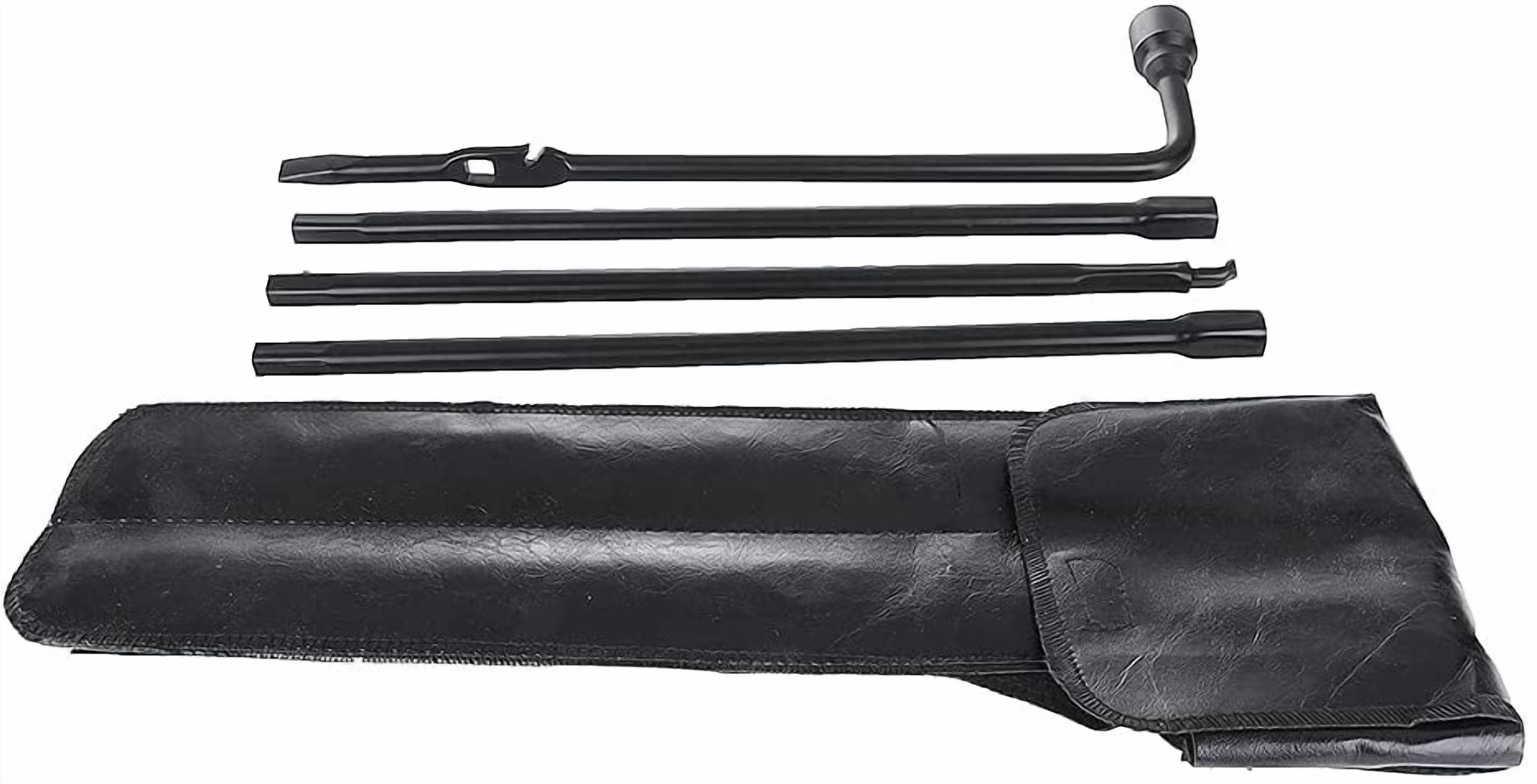 ECCPP For Chevy Silverado GMC Sierra Lug Wrench Spare Tire Tool Kit Replacement w/Case