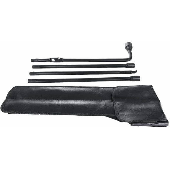 ECCPP For Chevy Silverado GMC Sierra Lug Wrench Spare Tire Tool Kit Replacement w/Case