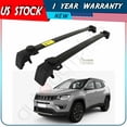 thumbnail image 1 of ECCPP Roof Rack Cross Bar Aluminum Carrier Set for Jeep Compass 2011-2015, Black, 1 of 7