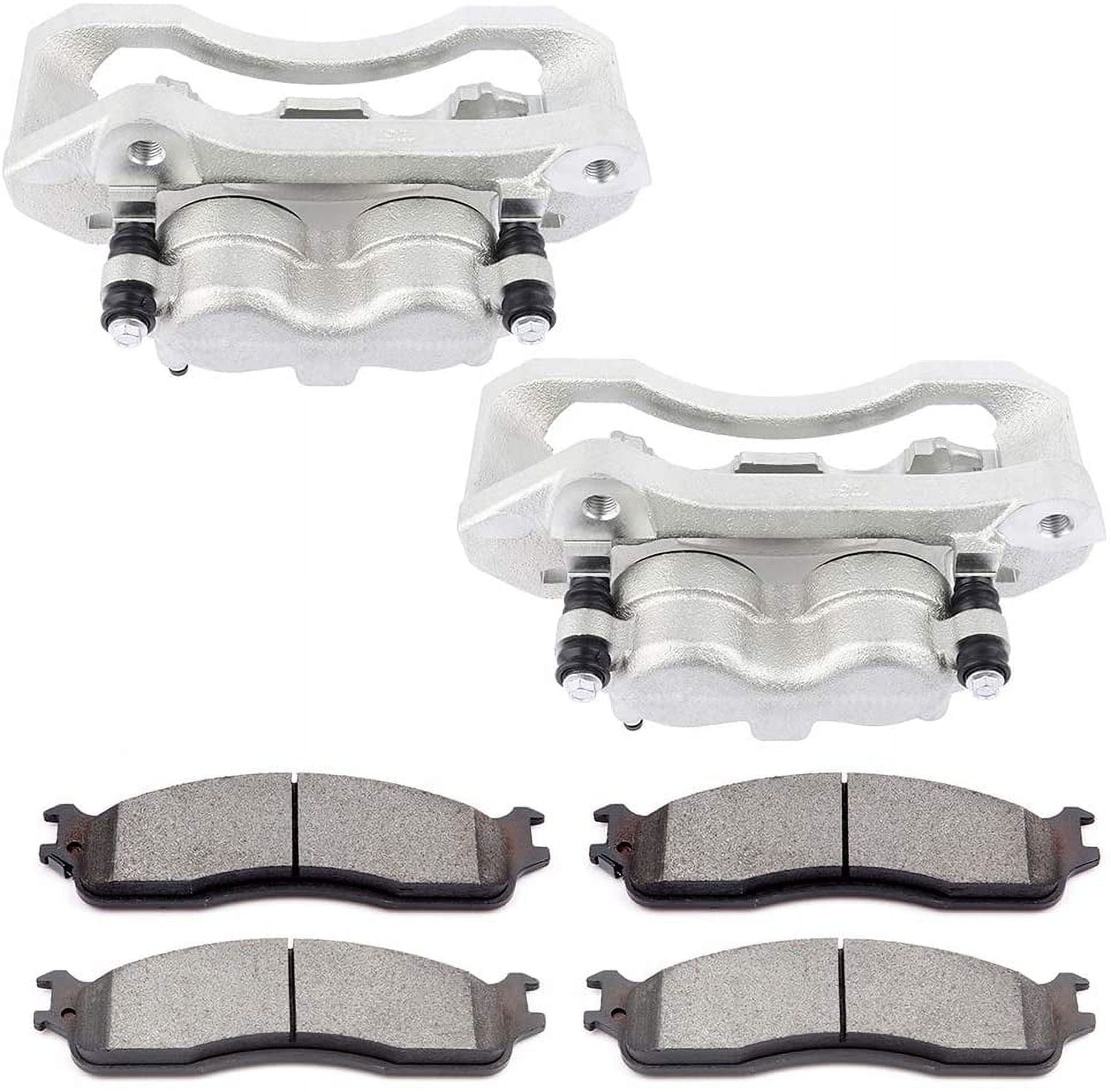 ECCPP Front Brake Calipers Assembly with Rotors Ceramic Pads fit for