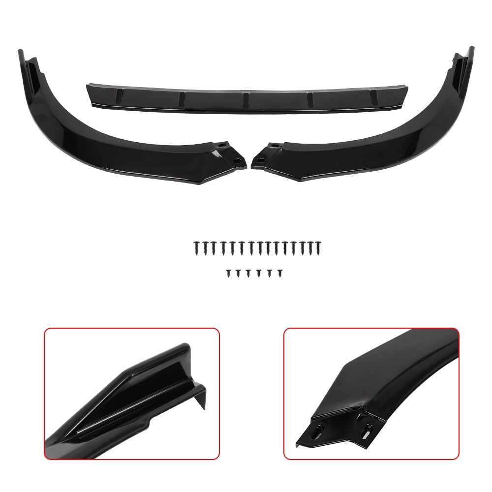 2025+ Toyota Camry - Front Bumper Lip - Gloss Black