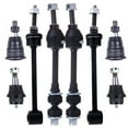 thumbnail image 1 of ECCPP Front Lower Ball Joint Front Sway Bar End Link Front Upper Ball Joint Rear Sway Bar End Link fit for 2006-2007 For Dodge Ram 1500 8pcs K7400 K7411 K80628 K80901, 1 of 5