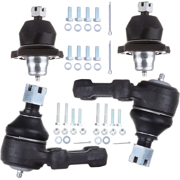 ECCPP Front Lower and Upper Ball Joint 1978-1979 for Nissan 620 1980-1986 for Nissan 720 4pcs K9045 K9022