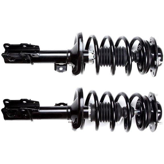 ECCPP Front Pair For Chevy Malibu 2004 - 2012 All Models Shocks Coil Spring Mount