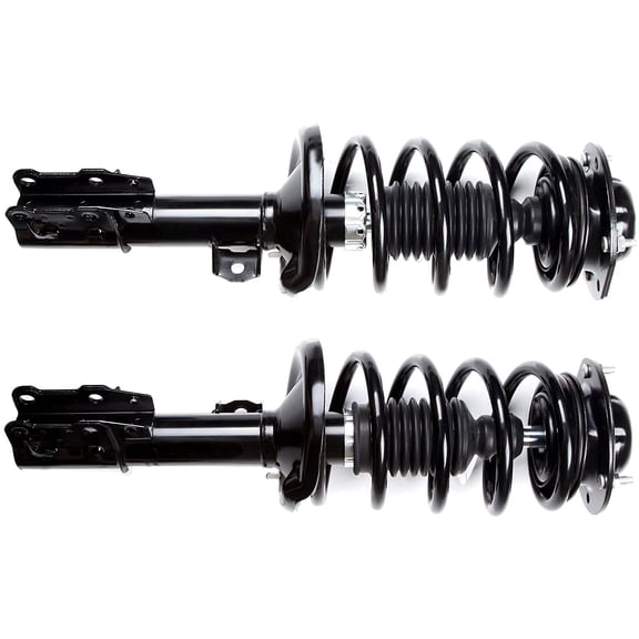 ECCPP Front Pair For Chevrolet Malibu 04-12 Complete Struts / Shocks Coil Spring Mount Fits select: 2011 CHEVROLET MALIBU 2LT, 2010 CHEVROLET MALIBU 1LT