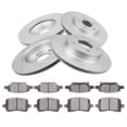 thumbnail image 1 of ECCPP Front Rear Brakes Rotor and Ceramic Brake Pad fit for Chevy Cobalt,HHR,04-12 for Chevy for Malibu,07-08 for Pontiac G5,05-10 for Pontiac G6,07-09 for Saturn Aura,04-07 for Saturn Ion, 1 of 5