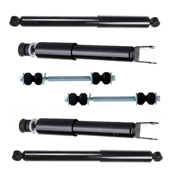 ECCPP Front/Rear Shock Absorber, Stabilizer Bar Link Kit Fit for 2000 2001 2002 2003 2004 2005 2006 for Chevrolet Tahoe, 2000 2001 2002 2003 2004 2005 2006 for GMC Yukon Set of 6