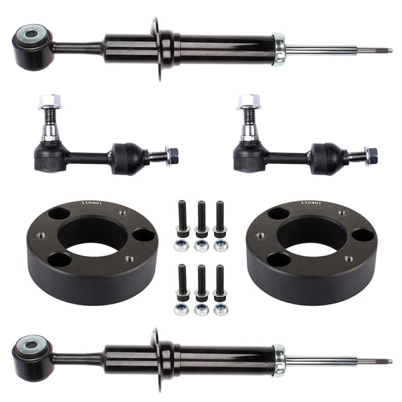ECCPP Front Strut Spring Assembly And Suspension Kit 2004 2005 for Ford for F-150 - Lift Kit Shocks Struts Sway Bar Link Set