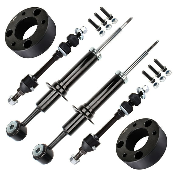 ECCPP Front Strut Spring Assembly And Suspension Kit 2005 2006 2007 2008 for Ford for F-150 - Lift Kit Shocks Struts Sway Bar Link Set