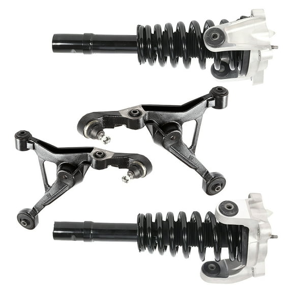 ECCPP Front Strut Spring Assembly Control Arm And Ball Joint Assembly Fits 99-00 for Chrysler Cirrus 99-06 for Chrysler Sebring 99-06 for Dodge Stratus replace for 171565R 171565L K7427 K7425