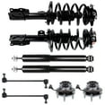thumbnail image 1 of ECCPP Front Strut Spring Assembly, Rear Shock Absorber, Stabilizer Bar Link Kit, Wheel Hug Fit for 2004 2005 2006 2007 2008 2009 2010 2011 2012 for Chevrolet for Malibu Set of 8, 1 of 5