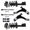 thumbnail image 1 of ECCPP Front Strut Spring Assembly, Stabilizer Bar Link, Control Arm and Ball Joint Assembly, Tie Rod End Fit for 00 01 02 for Dodge Neon, 03 for Dodge SX 2.0, 00 01 for Plymouth Neon Set of 8, 1 of 5