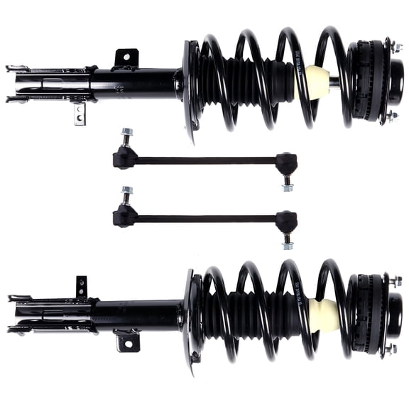ECCPP Front Strut Spring Assembly, Stabilizer Bar Link Fit for 2008 2009 2010 2011 2012 2013 2014 for Dodge Avenger Set of 4