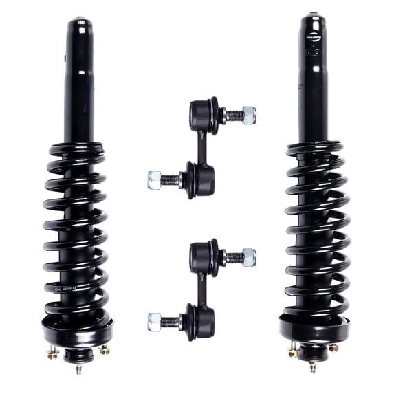 ECCPP Front Strut Spring Assembly, Stabilizer Bar Link Kit Fit for 1997 1998 1999 2000 2001 for Honda CR-V Set of 4