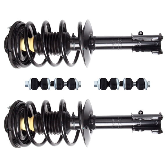 ECCPP Front Strut Spring Assembly, Stabilizer Bar Link Kit Fit for 2001 2002 2003 2004 2005 2006 2007 2008 2009 2010 for Chrysler PT Cruiser Set of 4