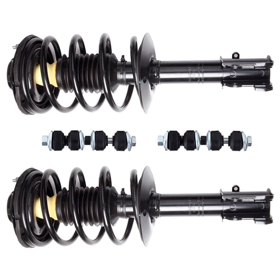 ECCPP Front Strut Spring Assembly, Stabilizer Bar Link Kit Fit for 2001 2002 2003 2004 2005 2006 2007 2008 2009 2010 for Chrysler PT Cruiser Set of 4