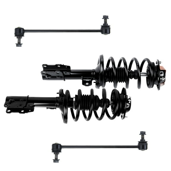 ECCPP Front Strut Spring Assembly Stabilizer Bar Link Kit for 2008 2009 for Chevrolet HHR,2008 for Chevrolet Malibu,Set of 4