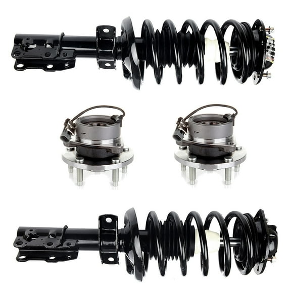 ECCPP Front Strut Spring Assembly, Wheel Hug Fit for 2006 2007 2008 2009 2010 2011 for Chevrolet HHR, 2007 2008 2009 for Pontiac G5, 2005 2006 for Pontiac Pursuitr Set of 4