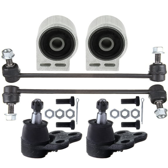 ECCPP Front Sway Bar End Link Ball Jiont Control Arm Bushing Replacement for 2008-2016 for Toyota for Sequoia / 2007-2016 for Toyota for Tundra K5331 K80460 K200784