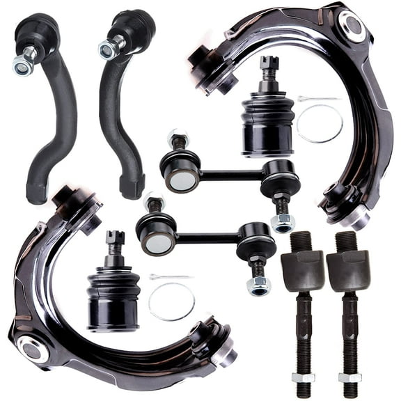ECCPP Front Sway Bar End Link Inner Tie Rod End Lower Ball Joint Outer Tie Rod End Upper Control Arm And Ball Joint 2008-2012 for Accord 10pcs