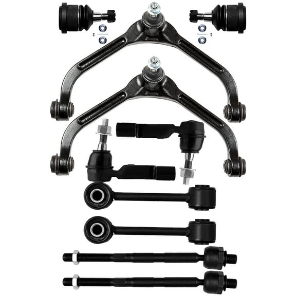 ECCPP Front Sway Bar End Link Inner Tie Rod End Lower Ball Joint Outer Tie Rod End Upper Control Arm And Ball Joint 2006-2007 for Jeep Liberty 10pcs K80767 ES3535 ES3536 K7391 K3198 EV800416