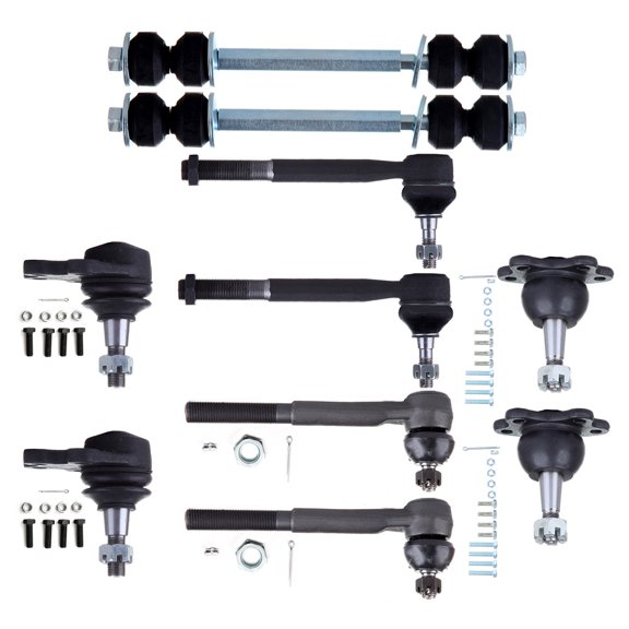 ECCPP Front Sway Bar End Link Inner Tie Rod End Lower Ball Joint Outer Tie Rod End Upper Ball Joint for Chevrolet K1500 K2500 for Gmc K1500 K2500 10pcs Fits select: 1988-1992 CHEVROLET GMT-400 K1500