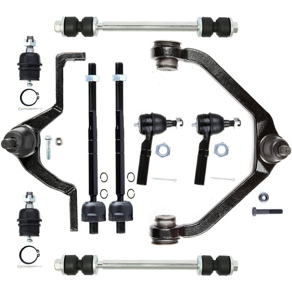 ECCPP Front Sway Bar End Link Inner Tie Rod End Lower Ball Joint Outer Tie Rod End Upper Control Arm And Ball Joint 1995-1997 for Ford Explorer 1997-1997 for Mercury Mountaineer 10pcs