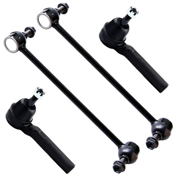 ECCPP Front Sway Bar End Link Outer Tie Rod End Fit 2008-2018 for Chrysler Town & Country for Dodge Grand Caravan for Volkswagen for Routan 4pcs K7258 ES800403