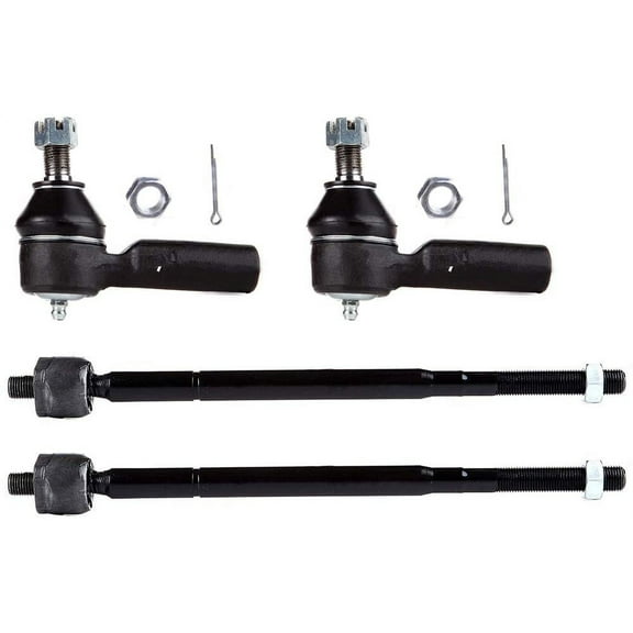 ECCPP Front Tie Rod End Inner And Outer Fit 1992-2004 for Lexus ES300 for Toyota Avalon Camry Sienna Solara 4pcs EV301 ES3306
