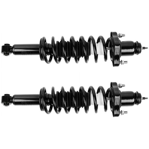 ECCPP Full Set Rear Pair Complete Strut Shock Coil Spring Assembly Driver and Passenger Side Fit for 2007 2008 2009 2010 2011 2012 for Dodge Caliber