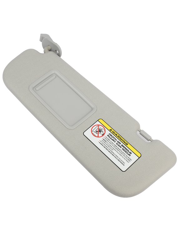 Gray Car Sun Visor Left Driver Side Windshield Visor fit for for Elantra 2011-2015 without Sunroof