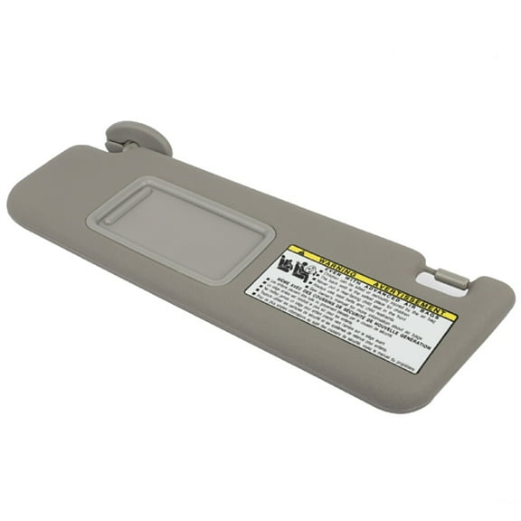 ECCPP Gray Sun Visor Left Driver Side fit For Toyota 4Runner 2004 2005 2006 2007 2008 Automobile Windshield Visor without Sunroof Vanity Light