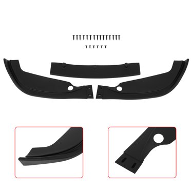 H-Style Front Bumper Lip & Splitter Kit For 2008-2010 Honda Accord Coupe (2Dr) - PU
