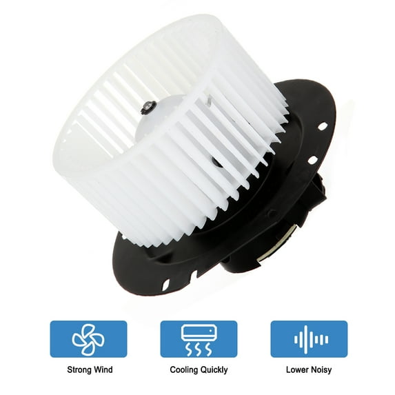 ECCPP HVAC Plastic Heater Blower Motor for Ford w/Fan Cage fit for 1998-2011 for Ford Ranger /2001-2005 for Ford Explorer Sport Trac /1995-2001 for Ford Explorer /1997-2001 for Mercury Mountaineer