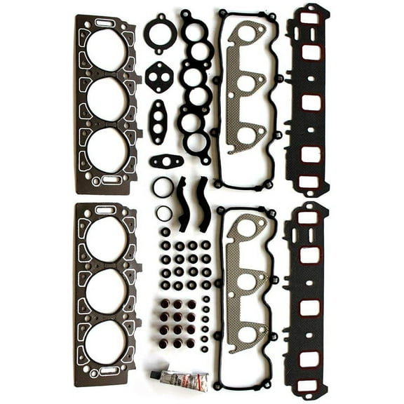 ECCPP Head Gasket Set fit 1991-2001 for Ford Ranger Aerostar for Mazda 3.0L VIN U V Automotive Replacement Engine Head Gaskets Kit