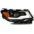 thumbnail image 1 of ECCPP Headlight Assembly Fit 2017-2021 for Jeep Compass HID/Xenon Right Headlamp Black Housing CH2503333(Bulbs Not Included), 1 of 5