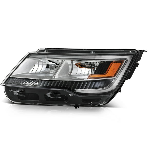 ECCPP Headlight Assembly for Ford For Explorer 2016-2018 Driver Side Headlamp