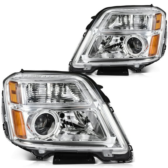 ECCPP Headlight Assembly for GMC Terrain 2010-2015 Driver and Passenger Side Headlamps