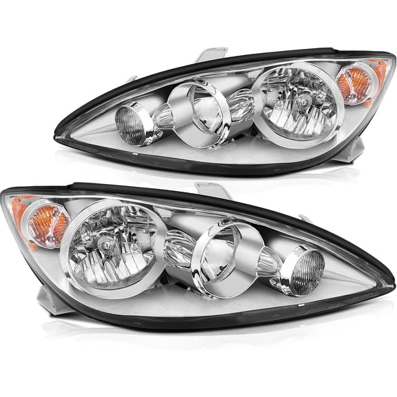 ECCPP Headlight led Assembly Kit For Toyota Camry 2005 2006 Headlights led Front Lamp Direct Replacement Pair Left + Right 8115006190