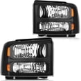 thumbnail image 1 of ECCPP Headlights Assembly For Ford For F-250 2005-2007 For Ford For F-250 Super Duty 2005-2007 For Ford For F-350 2005-2007 For Ford For F-350 Super Duty 2005-2007 Driver and Passenger Side, 1 of 5