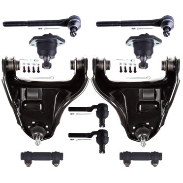 Evan-Fischer 8pc Front Control Arm & Tie Rod End Kit – Blazer Sonoma S10 Jimmy, Greasable