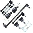 thumbnail image 1 of ECCPP Inner Tie Rod End Lower Ball Joint Outer Tie Rod End Rear/Front Sway Bar End Link Upper Ball Joint for Chevrolet Express 1500 Express 2500 for Gmc Savana 1500 Savana 2500 10pcs, 1 of 5