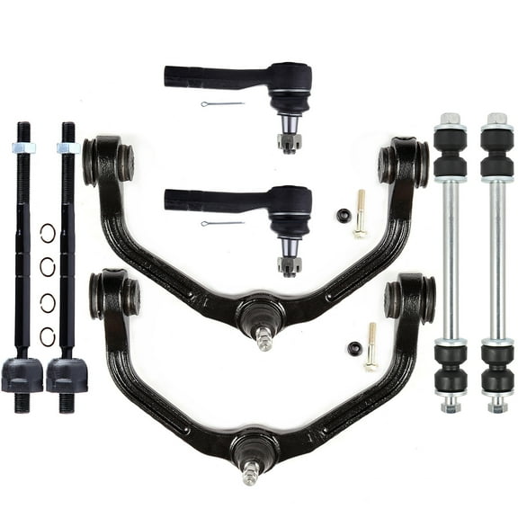 ECCPP Inner Tie Rod Ends Outer Tie Rod Ends Front Sway Bar End Links Upper Control Arms 1998 1999 2000 2001 2002 2003 2004 for Ford Ranger for Mazda B3000 for Mazda B4000