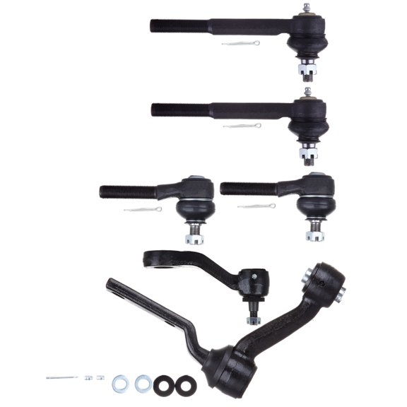 ECCPP Inner Tie Rod Ends Outer Tie Rod Ends Idler Arm Pitman Arm 1995 1996 1997 1998 1999 2000 2001 2002 for Ford Crown Victoria for Lincoln Town Car for Mercury Grand Marquis