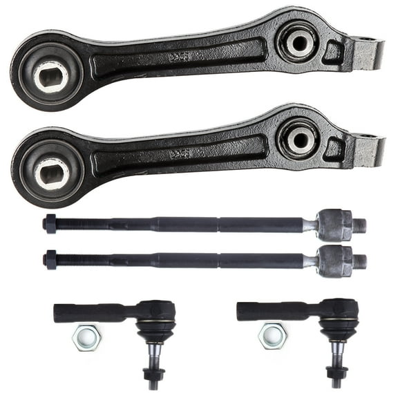 ECCPP Inner Tie Rod Ends- Rear Wheel Drive Lower Control Arms Rear Position Outer Tie Rod Ends 2005 2006 2007 2008 2009 2010 for 300 for Dodge Challenger for Dodge Charger for Dodge Magnum