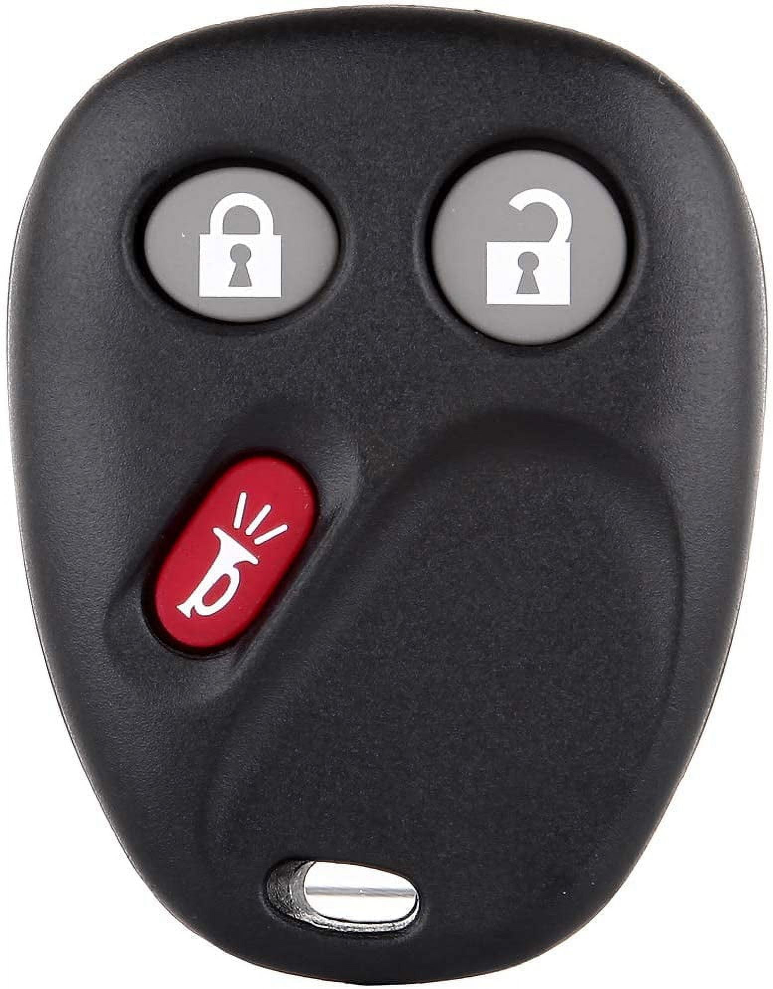 ECCPP Key Fob Replacement Keyless Entry Remote Control Car Shell 06 For Buick Rainier For Pontiac Torrent For Hummer H2 For Cadillac Escalade For Saturn Vue For Chevrolet Series LHJ011 1X