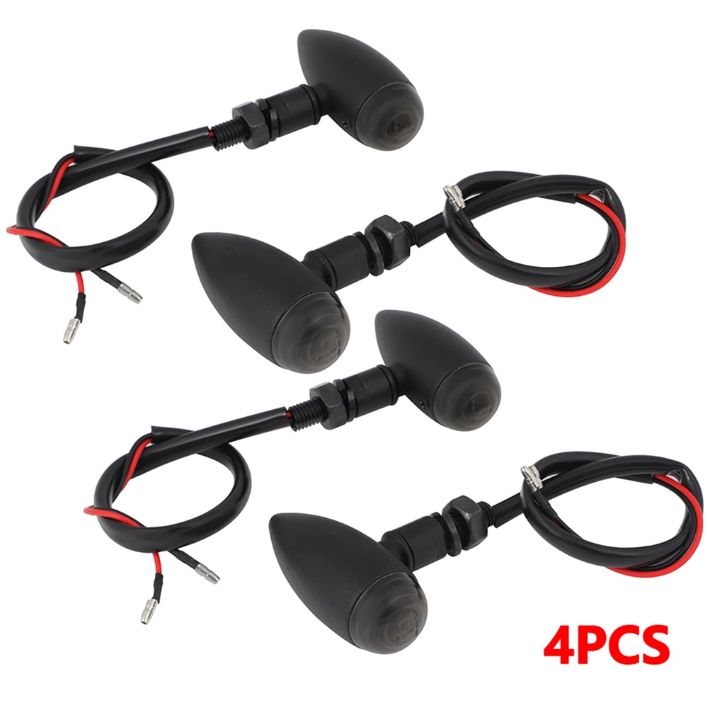 15 Amber LED Flush Mount Smoke Turn Signal Indicator Blinker Light Universal For Motorcycle Sport Street Racing Bike - View #2