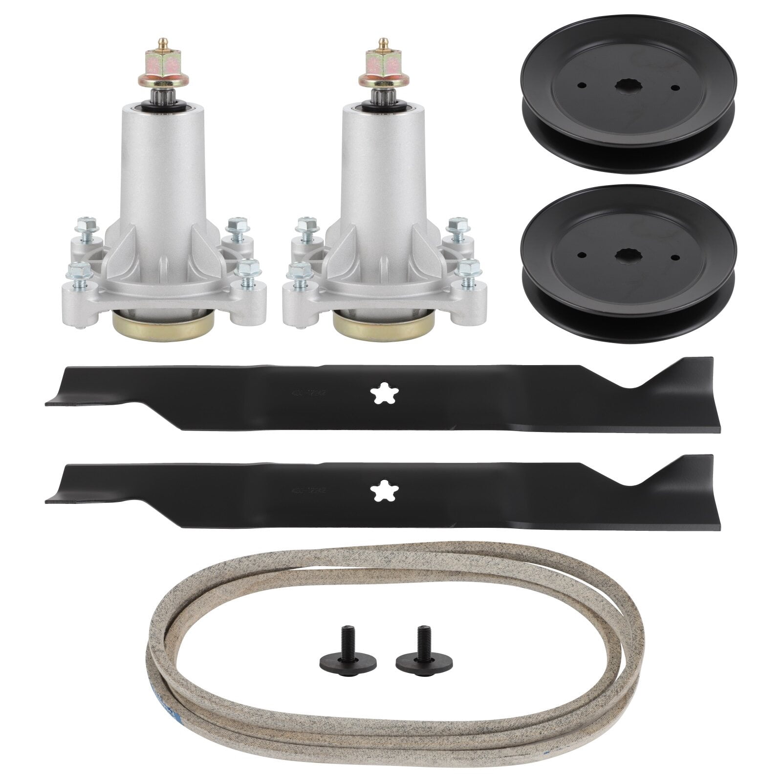 ECCPP Lawn Mower Deck Parts Rebuild Kit 0 Deck Rebuild Kit Compatible for Husqvarna 2246LS 2346XLS YTA1946 YTA22V46 YTH20K46 YTH2246TDR YTH22V46 YTH18K46